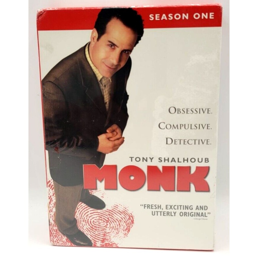 Monk - First Season Season 1 S‎ ONE DVD SET NEW FACTORY SEALED